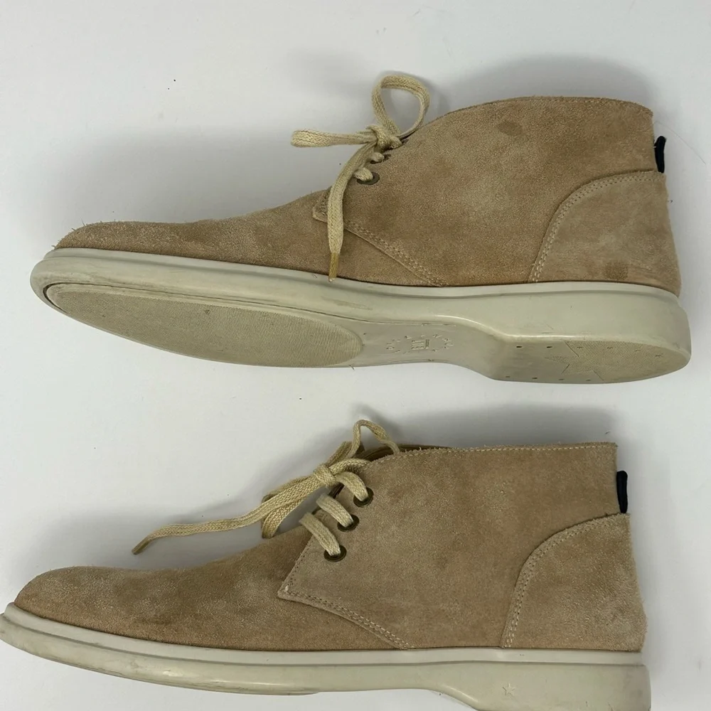 George Brown Bilt Tan Suede Foster Chukka Boots Size 8